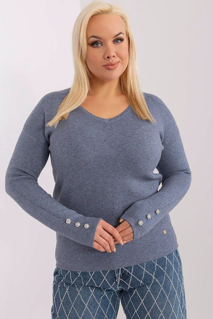  Chandail plus size model 190091 Factory Price 