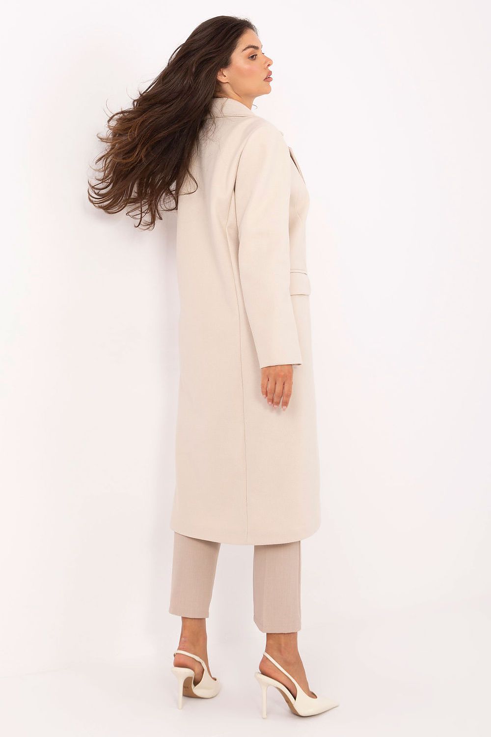  Manteau model 217448 Factory Price 
