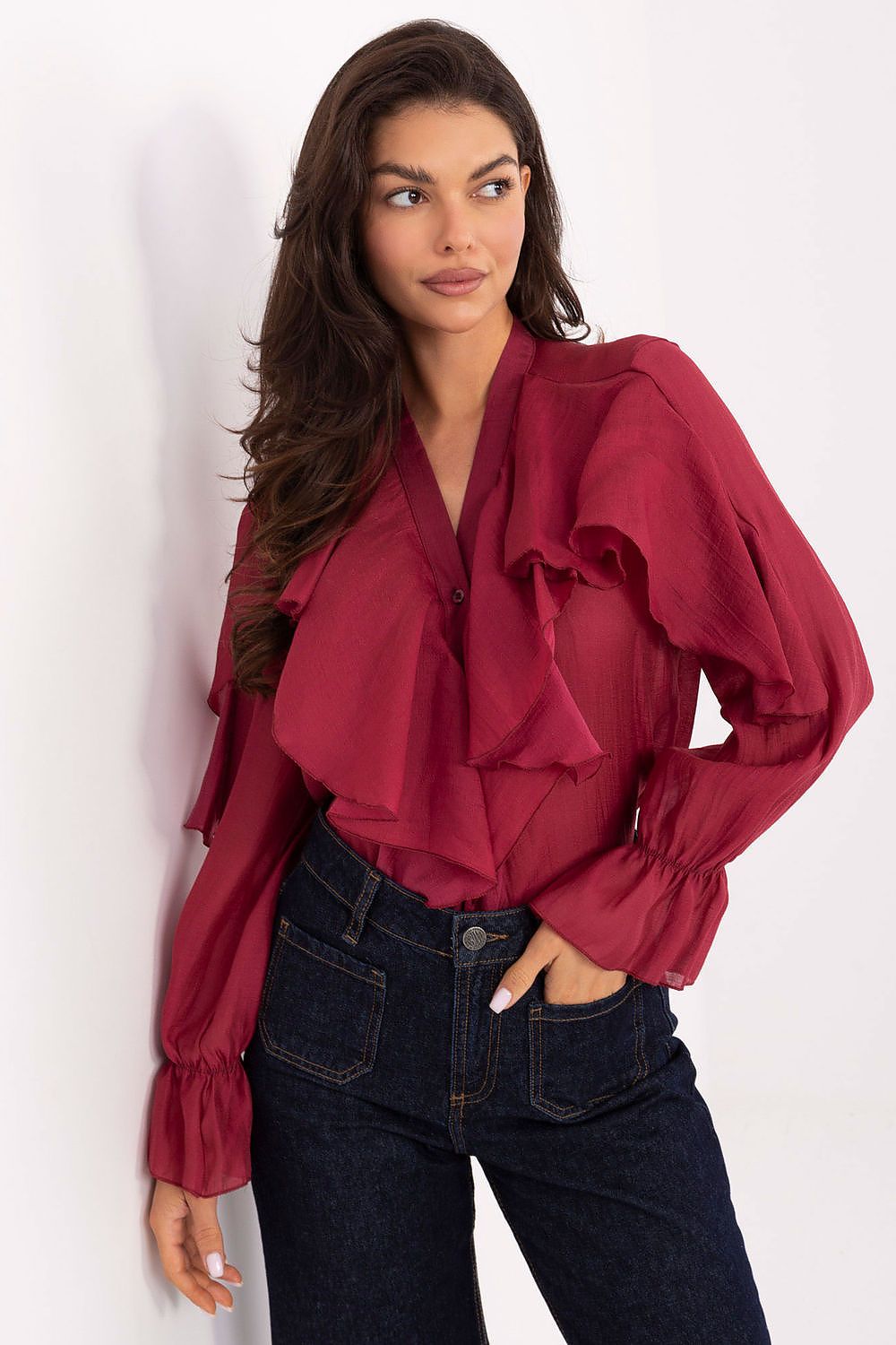  Chemise manche longue model 218414 Rue Paris 