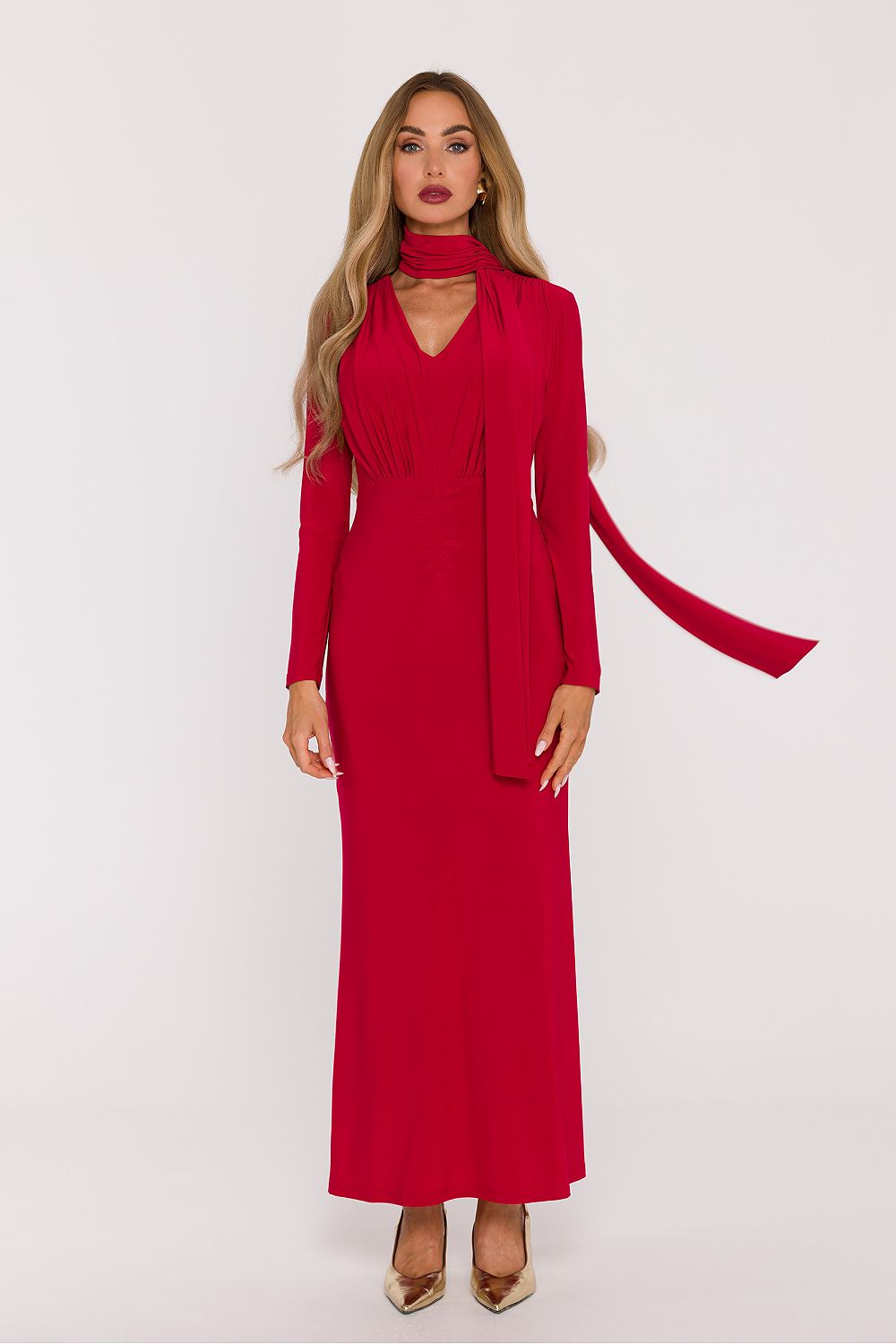  Robe longue model 219987 Moe 