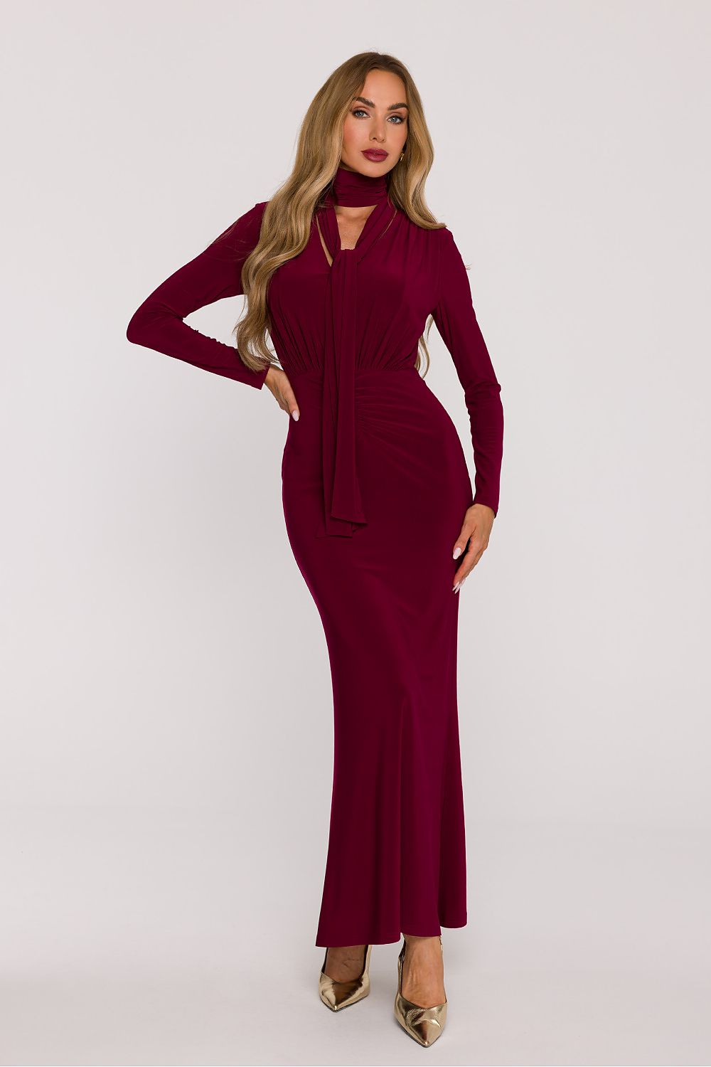  Robe longue model 219990 Moe 