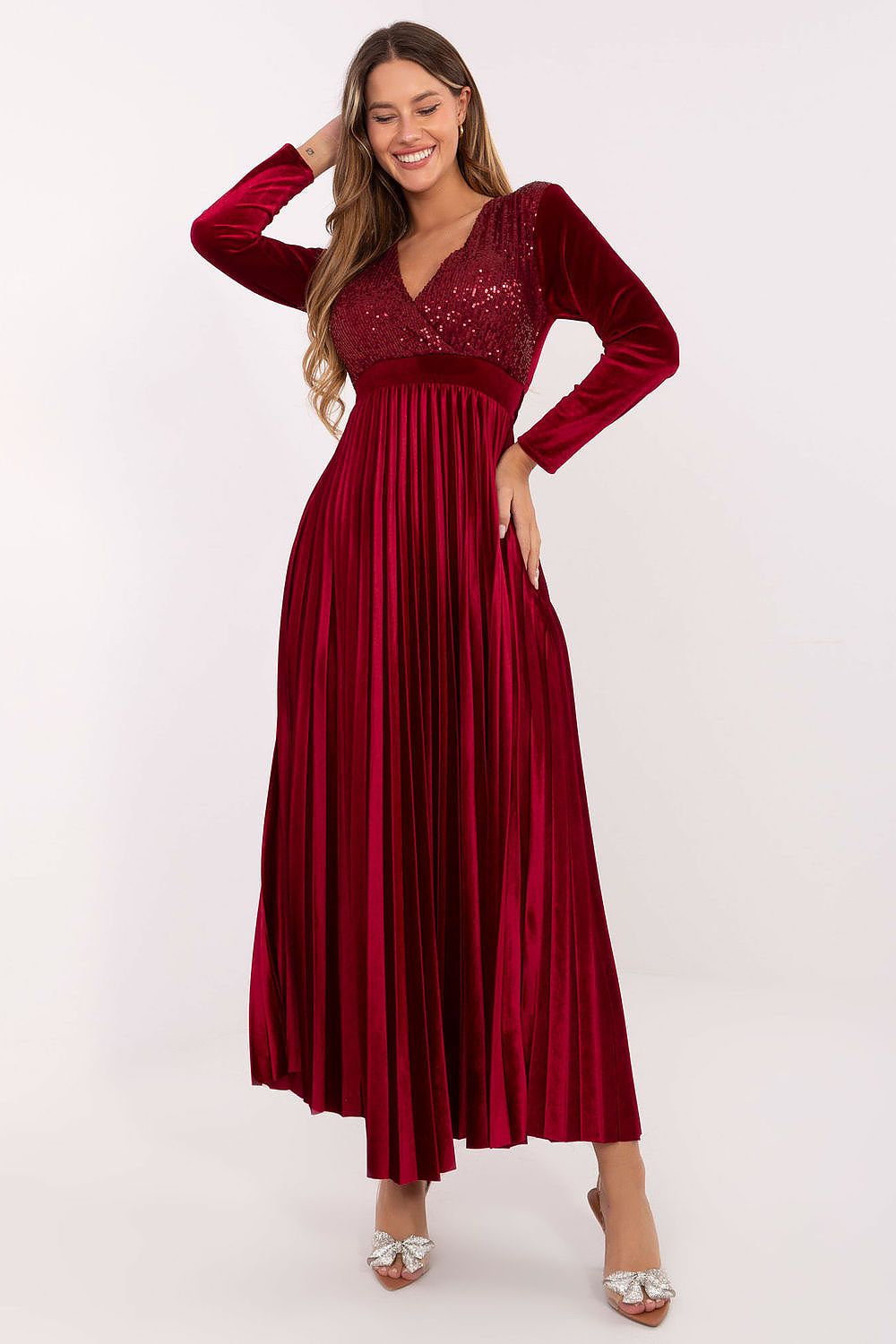  Robe longue model 220047 Italy Moda 