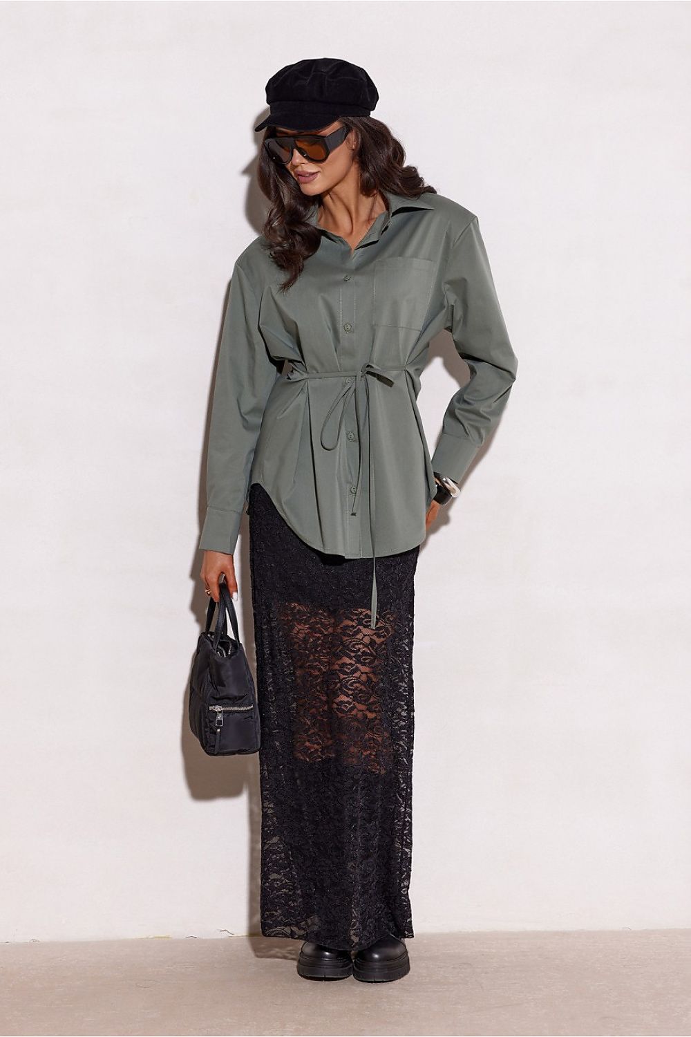  Chemise manche longue model 220906 Roco Fashion 
