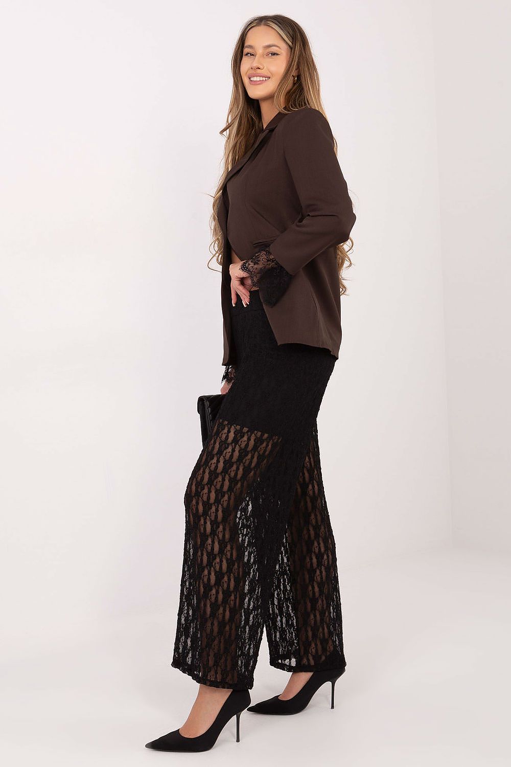  Pantalons en dentelle model 222598 Italy Moda 