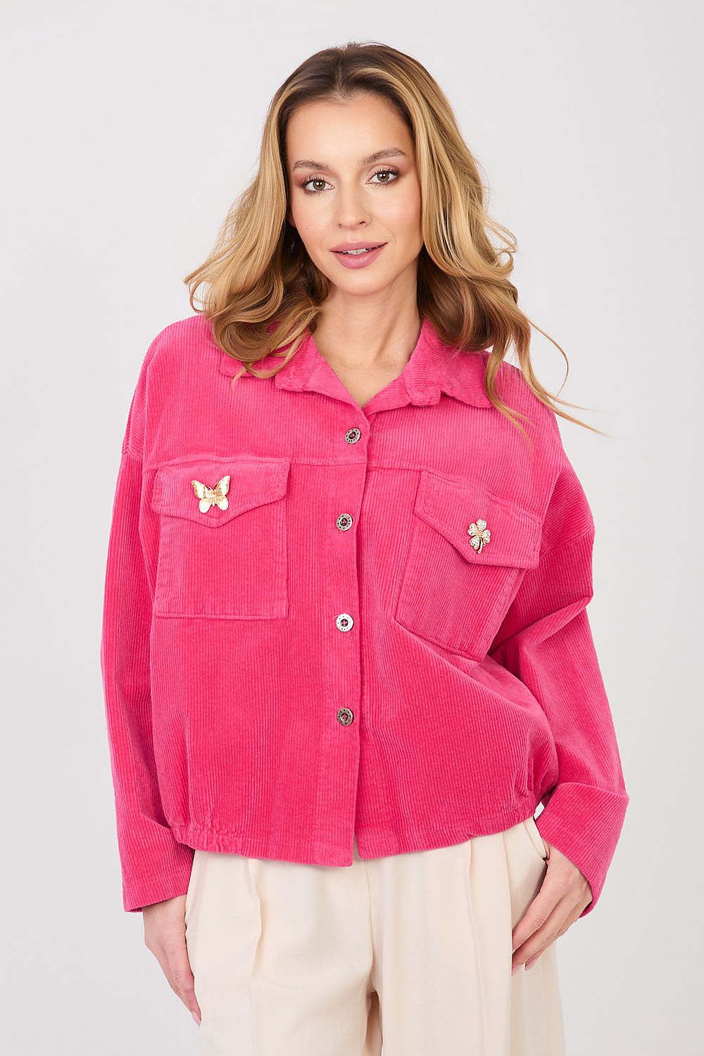 Veste en velours côtelé model 224983 Rue Paris 
