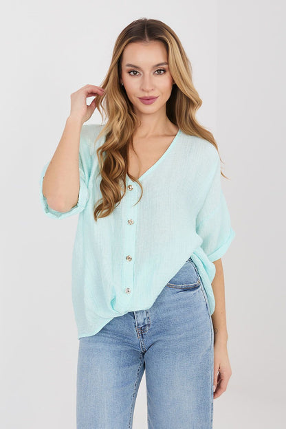  Chemise manche courte model 225511 Italy Moda 
