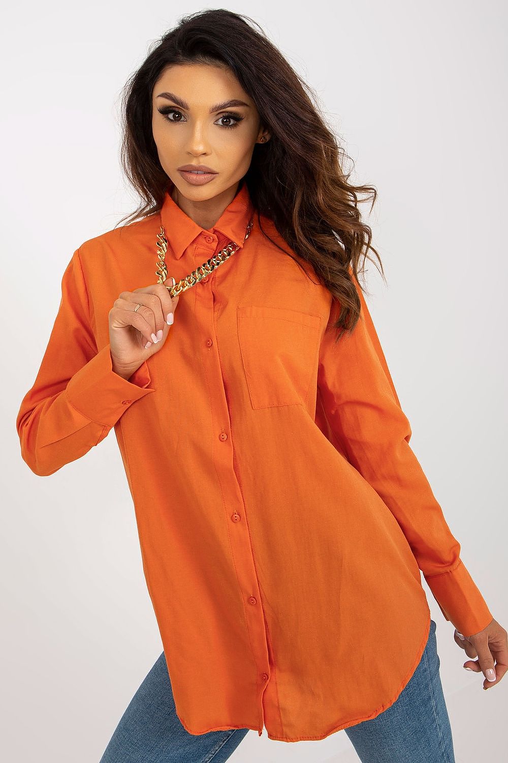  Chemise manche longue model 184961 Factory Price 